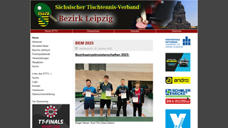 Schsischer Tischtennis-Verband e.V. - Bezirk Leipzig