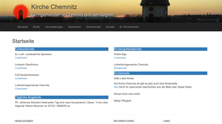 Kirchen aus Chemnitz und der Region