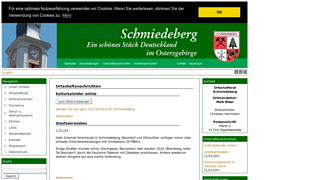 Schmiedeberg - Gemeinde Schmiedeberg