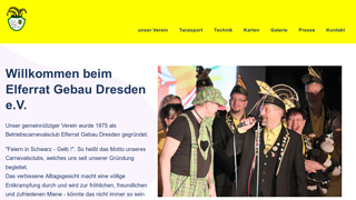 Karneval in Dresden mit dem Gebau