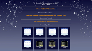Adventskalender der TU-Chemnitz