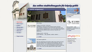 Das Online-Stadtteilmagazin fr Leipzig-Gohlis