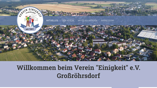 Verein "Einigkeit" e.V. Grorhrsdorf