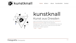 Kunststudenten und Knstlerwebsite aus Dresden