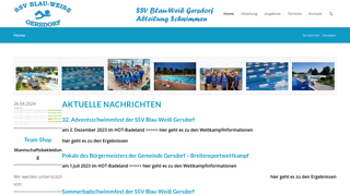 SSV Blau-Weiß Gersdorf e.V. Abt. Schwimmen
